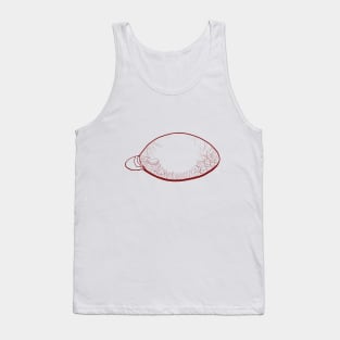 Red Eye Veins Line Art - Eye Veins Red - Red Veins in Eyes Tank Top